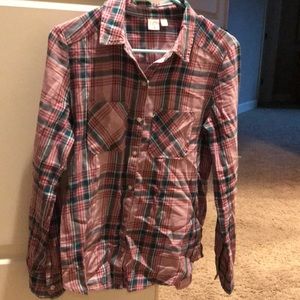 BP Nordstrom plaid shirt